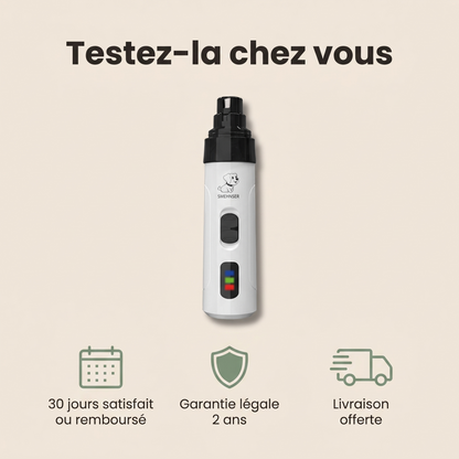 Testez-la chez vous : 30 jours satisfait ou remboursé, garantie légale 2 ans, livraison offerte