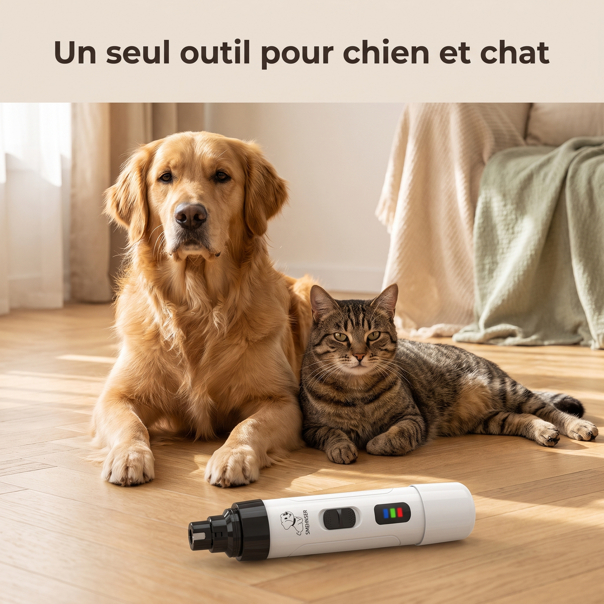 Un seul outil pour chien et chat